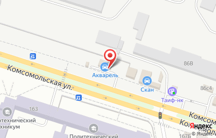 Акварель в Тольятти на карте
