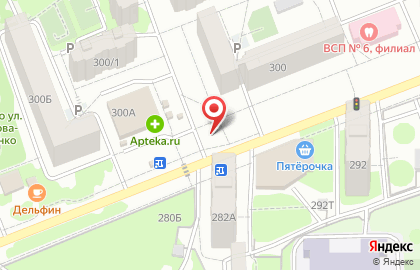 Киоск по продаже фруктов и овощей в Воронеже на карте