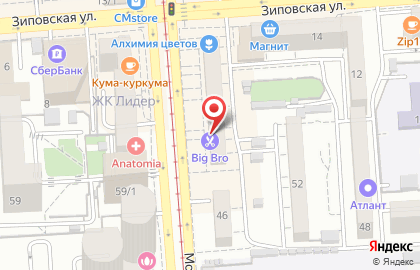 Магазин-кофейня Культура кофе на Московской улице на карте