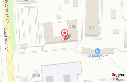 Производственно-торговая компания Алгоритм на Финляндской улице на карте
