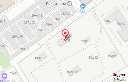 Бетонный завод МосБетонТорг на улице Нижние Поля на карте
