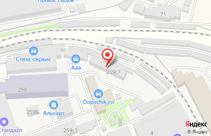 Автосервис в Москве на карте