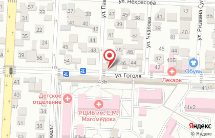Гастроном в Махачкале на карте