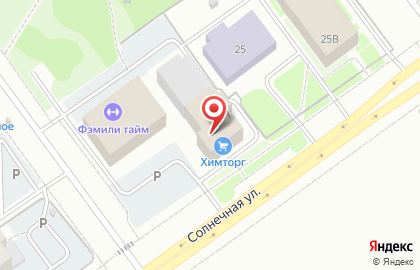 Магазин Еврострой на Солнечной улице на карте