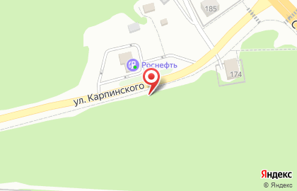 Камнеобрабатывающая мастерская Символ памяти на улице Карпинского на карте