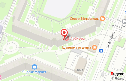 Ресторан Жемчужина в Выборгском районе на карте