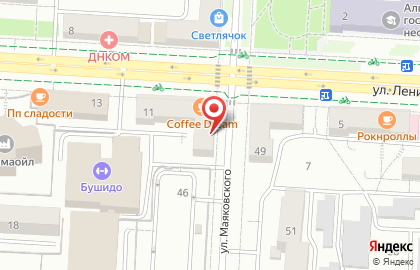 Страховая компания Гранта на улице Ленина на карте