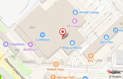 Магазин Kotoclub.ru на улице Ленинградской на карте