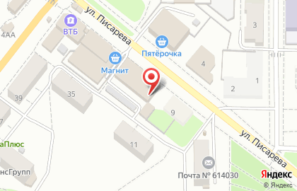 Банкомат Западно-Уральский банк в Орджоникидзевском районе на карте