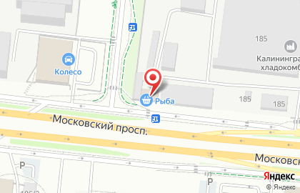 Рыбный магазин Шалаев на Московском проспекте на карте