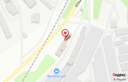 Шиномонтажная мастерская в Центральном районе на карте