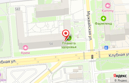Магазин разливных напитков Бочка на Клубной улице на карте