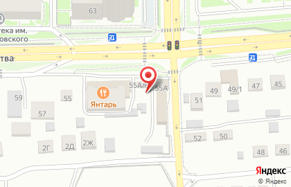 Автостоянка в Красноярске на карте