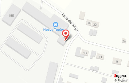 Автомагазин на Российской улице на карте