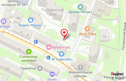 ПСК-мебель на улице Добролюбова на карте