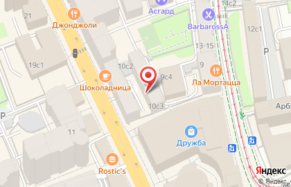 Общественный пункт охраны порядка Центрального административного округа на Новослободской улице на карте