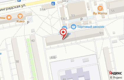 Тольяттинский архив на улице Ленинградской на карте