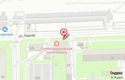 Парикмахерская Анжелика в Октябрьском районе на карте