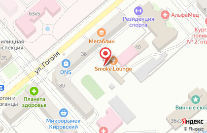 Дворец детского юношеского творчества на улице Гоголя на карте