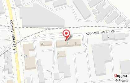 Магазин спецодежды Восток-Сервис на Кооперативной улице на карте