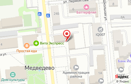 Медведевское БТИ на карте