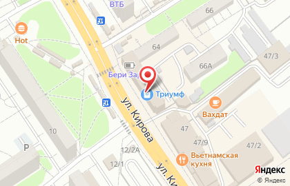 Росс-Тур на улице Кирова на карте