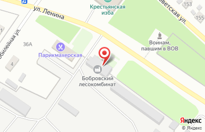 ООО Бобровский лесокомбинат на карте
