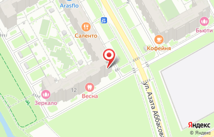 Производственная компания Печати 5 на улице Азата Аббасова на карте
