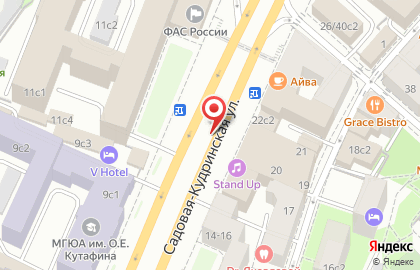 OmnyBeautySPA на Садовой-Кудринской улице на карте