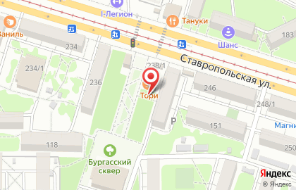 Лиза на Ставропольской улице на карте