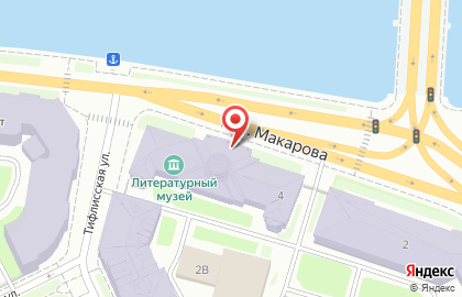 Литературный музей Пушкинского Дома на карте