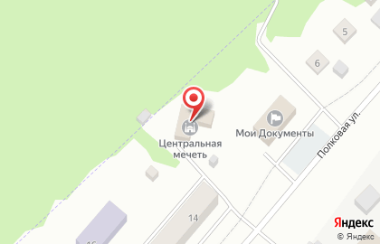 Высокогорская центральная мечеть на карте