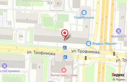 ОАО СМП Банк на улице Трофимова на карте
