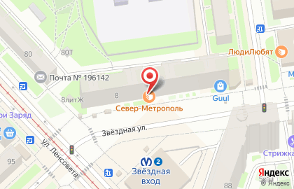 Комиссионный магазин Победа в Санкт-Петербурге на карте