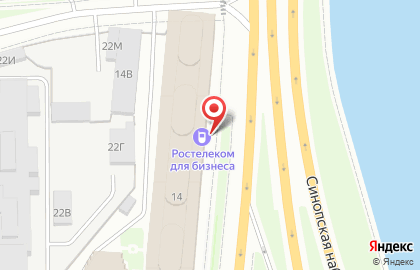 Ростелеком для дома на Синопской набережной на карте