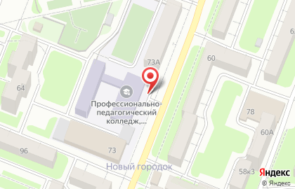 Брянский профессионально-педагогический колледж на улице Молодой Гвардии на карте