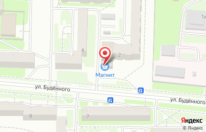 Студия натяжных потолков Kurganov.Pro на улице Будённого на карте