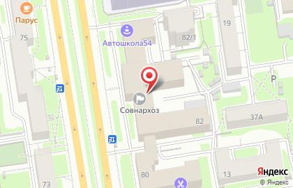 АКБ МОСОБЛБАНК на Красном проспекте на карте