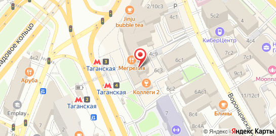 Салон бровей и ресниц Pati Beauty на улице Большие Каменщики на карте