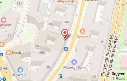 Столовая Энергия Природы в Петроградском районе на карте