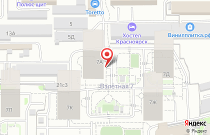 АБС в Красноярске на карте