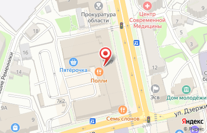 FIT-N-GO на Октябрьском проспекте на карте