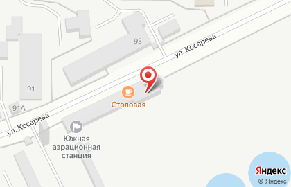 Столовая в Екатеринбурге на карте