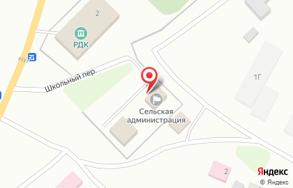 Участковый пункт полиции с. Малая Салаирка на карте