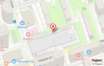 СервисБыт на Новой улице на карте