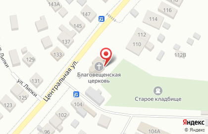 Храм Благовещения Пресвятой Богородицы в Братовщине на карте
