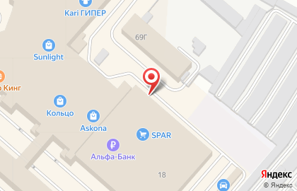 Интернет-гипермаркет OZON.ru в Советском районе на карте
