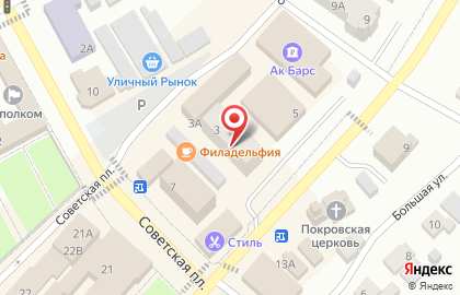Триколор на карте