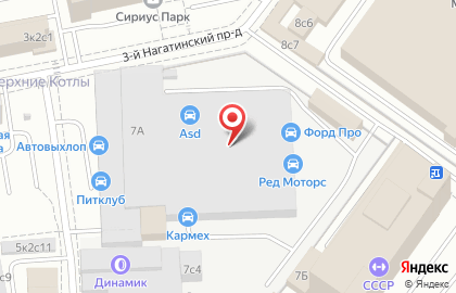 Студия автотюнинга Оклейка такси в Хлебозаводском проезде на карте