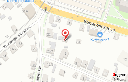 Компания Ремонт крыши гаража на Борисовском шоссе на карте
